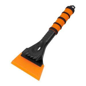 BEEWAY Ice Scraper - Wide 13cm TPU Blade - Efficency and No Scratches Ice Snow Frost Removal for Car SUV Truck Windscreen and Windows