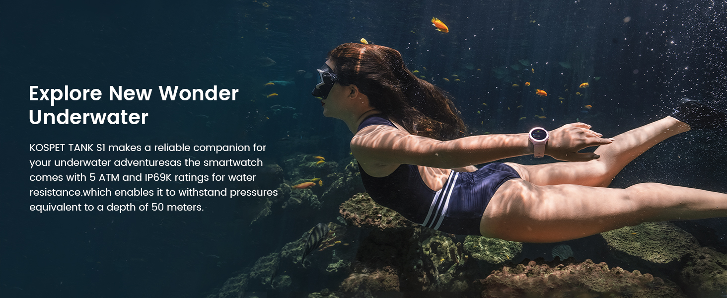 waterproof smart watch