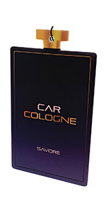 Car Cologne Savore Card Air Freshener Small Image