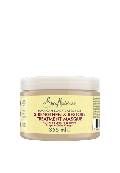 SheaMoisture Jamaican Black Castor Oil Strengthen & Restore Treatment Mask 355 ml deeply conditions