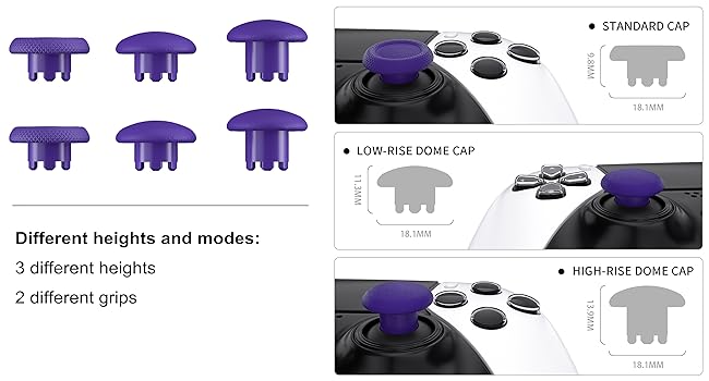 Joystick Caps for PS5 edge