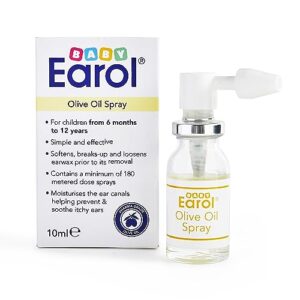 Baby Earol | Olive Oil Ear Spray | for Babies and Children from 6 Months | for Excessive Ear Wax