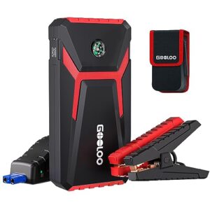 GOOLOO Jump Starter Power Pack Quick Charge Out 1500A Peak (up to 6.0L Gas and 4.0L Diesel) 12V Car Battery Booster Emergency Portable Battery Jump Starters
