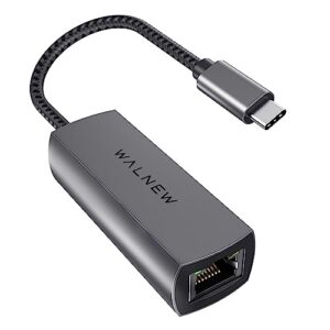 WALNEW USB-C Ethernet Adapter 2.5 Gigabit