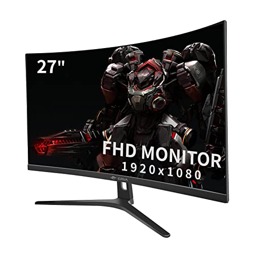 CRUA 27 Inch 180HZ Curved Gaming Monitor