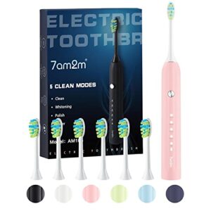 7AM2M Sonic Electric Toothbrush for Adults and Kids