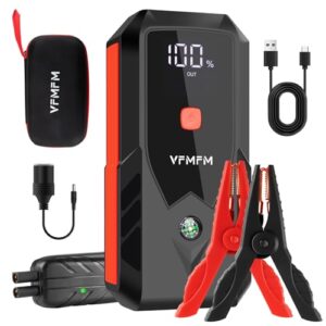 VFMFM 3000A Jump Starter Power Pack - 24000mAH