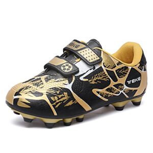 Boys Football Boots Shoes Kids Girls FG/AG Soccer Athletics Training Sport Running Shoes Profession Competition Teenager Indoor Outdoor Cleats Sneakers for Unisex
