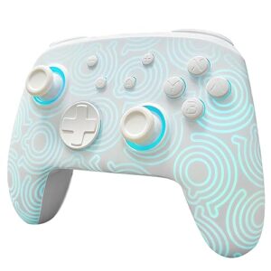 PALPOW [Luminous Pattern] Switch Pro Controller Wireless Compatible with Nintendo Switch/OLED/Lite