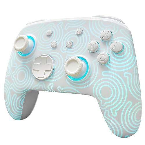 PALPOW [Luminous Pattern] Switch Pro Controller Wireless Compatible with Nintendo Switch/OLED/Lite