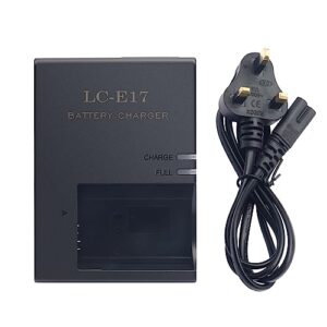 LP-E17 Battery Charger for Canon LC-E17 LC-E17C Batteries for Canon EOS Rebel T7i T6i T6s SL3 SL2 9000D 8000D 800D 760D 750D 200D M6 M5 M3 Kiss X8i Digital Cameras Battery Chargers SLR Power Supply