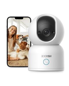 ZOSI C518 2K 3MP Pan/Tilt Security Camera