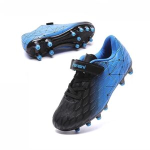 Boys Football Boots Shoes Kids Girls FG/AG Soccer Athletics Training Sport Running Shoes Profession Competition Teenager Indoor Outdoor Cleats Sneakers for Unisex