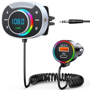 Rolgno Bluetooth 5.3 Car Adapter