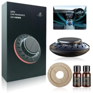 Vehicle Microwave Molecular Instrument Solar Automatic Rotation Car Air Freshener Automotive Solid Aromatherapy