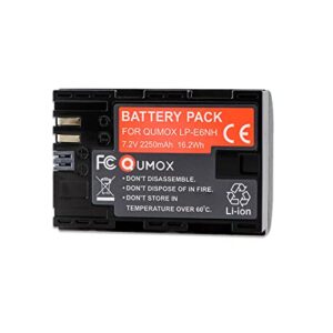 QUMOX LP-E6NH Battery for Canon EOS 5D Mark II/III/IV