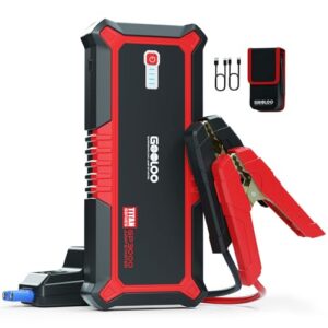 GOOLOO Portable Lithium Jump Starter 3000A Peak Car Starter for Up to 9L Gas or 7L Diesel Engine 12V Car Battery Booster Pack