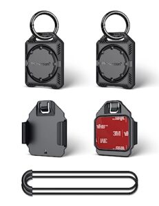 PROfezzion for AirTag Holder Air Tag Case with Key Ring