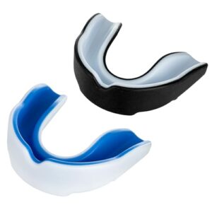 Kids Gum Shield Junior Mouth Guard for Sports for Boxing Rugby Hockey Protecting Teeth 2 Pcs