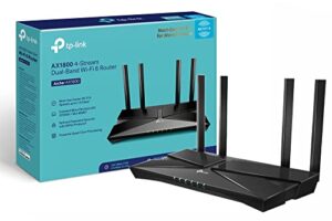 TP-Link Next-Gen Wi-Fi 6 AX1800 Mbps Gigabit Dual Band Wireless Router