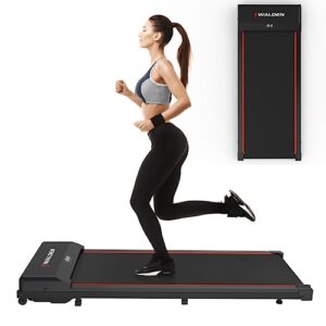 Under Desk Treadmill for Home Office Walking Pad Jogging Running Ultra Flat Slim Under Desk Fitness Workout Remote Control WALDEN F22