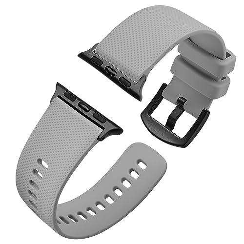 Anbeer Silicone Strap Compatible with Apple Watch Strap 38mm 40mm 41mm 42mm 44mm 45mm 49mm