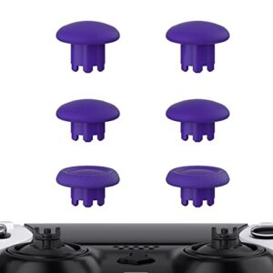 eXtremeRate Purple Replacement Swappable Thumbsticks for PS5 Edge Controller