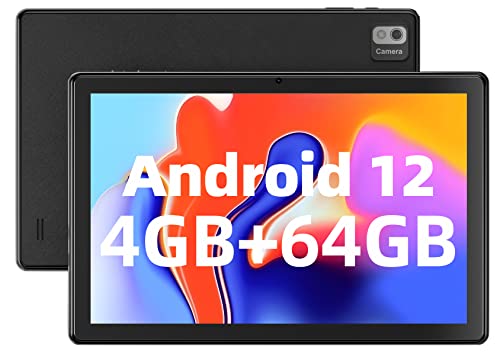 SGIN Tablet 10.1 Inch Android 12 Tablet PC 4GB RAM 64GB Storage (TF 256GB)