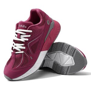 FitVille Womens Extra Wide Fit Trainers Ladies Walking Running Shoes Comfortable Sneakers for Flat Feet Plantar Fasciitis