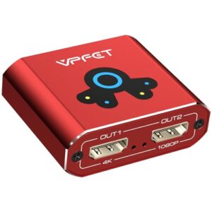 VEDINDUST HDMI Splitter Extend 4K60HZ USB HDMI to Dual HDMI Adapter Support Mirror or Extend Only for Computer versions Windows XP/Windows VISTA/Windows 7/Windows 10/Windows 11.