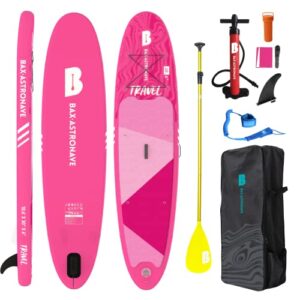 Premium Inflatable Stand Up Paddle Board 10.6ft | 6 Inch Thick Stable SUP Paddle Boards For Adults With Durable Paddle Board Accessories Rucksack Hand Pump Adjustable Paddle Leash