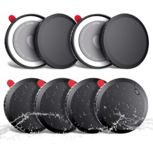 Alyvisun 6 Pack Waterproof AirTag Holder