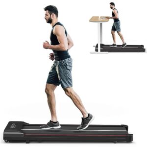 HomeFitnessCode 2 in 1 Folding Treadmill