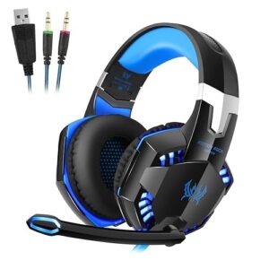Domfish Gaming Headset Stereo Noise Reduction