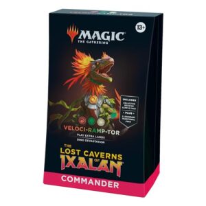 Magic: The Gathering The Lost Caverns of Ixalan Commander Deck - Veloci-ramp-tor (English Version)