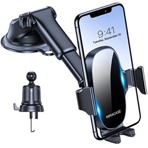 Miracase Car Phone Holder for Cars Dashboard & Windscreen &Air Vent