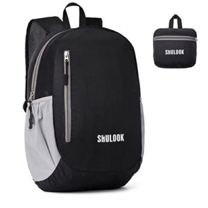 SHULOOK 20L Lightweight Foldable Backpack For Men