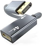 DisplayPort to HDMI Adapter 4K@60Hz, Display Port to HDMI 0.2M, Uni-Direction DP to HDMI Adapter,...