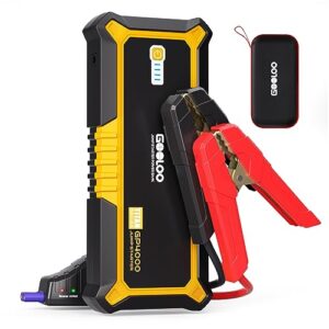 GOOLOO Portable Lithium Jump Starter 4000A Peak Car Starter (All Gas