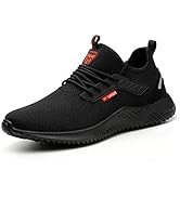 Safety Shoes Trainers Mens Women Lightweight Breathable Work Shoes Steel Toe Caps Footwear