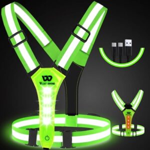 West Biking LED Reflective Running Vest