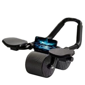 Ab Roller Wheel with Knee Mat &Timer