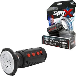SpyX 10537 Secret Voice Changer For Kids - Disguise and Hide Your identity For Fun Spy Missions - Includes Secret Voice Changer With 9 Distortion Modes