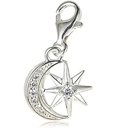 Thomas Sabo Women Charm Pendant 4 Elements Earth Water Air Fire Charm Club 925 Sterling Silver 18...