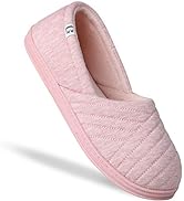 LongBay Women's Retro Smiley Face Slippers Comfy Fuzzy Curly Fur Memory Foam Breathable House Shoes