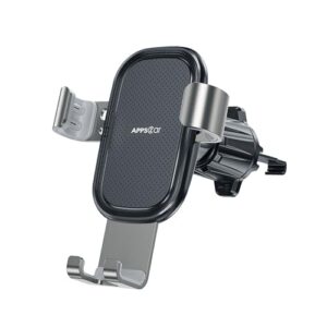 APPS2Car Car Phone Holder Air Vent Car Mount Universal Gravity Hands free Holder for car Compatible with iPhone 15/14/Pro/Max