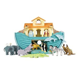 Le Toy Van - Pretend Play Educational Wooden Ark Role Play Toy | Suitable For A Boy Or A Girl 3 Years Old Or Olde