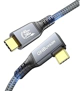 240W USB C to USB C Charger Cable PD 3.1 Fast Charging, 10Gbps Type C to Type C Cable Compatible ...