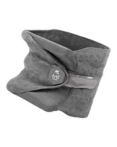 l Travel Pillow grey | space-saving neck pillow for relaxing travel on the plane