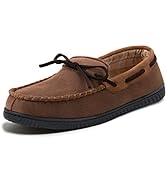 ULTRAIDEAS Men’s Carver Slippers Moc Loafer House Shoes Memory Foam